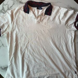 Rowing blazers white polo shirt